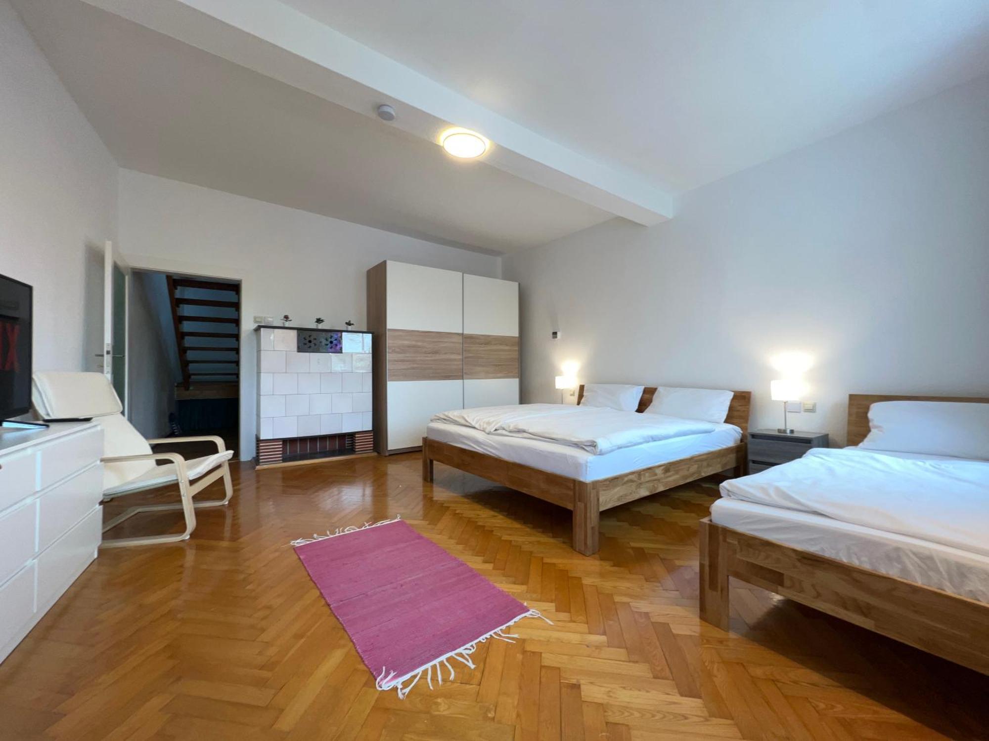 Uebernachten In Grosser Maisonette-Wohnung By Rabe Karlsruhe Luaran gambar