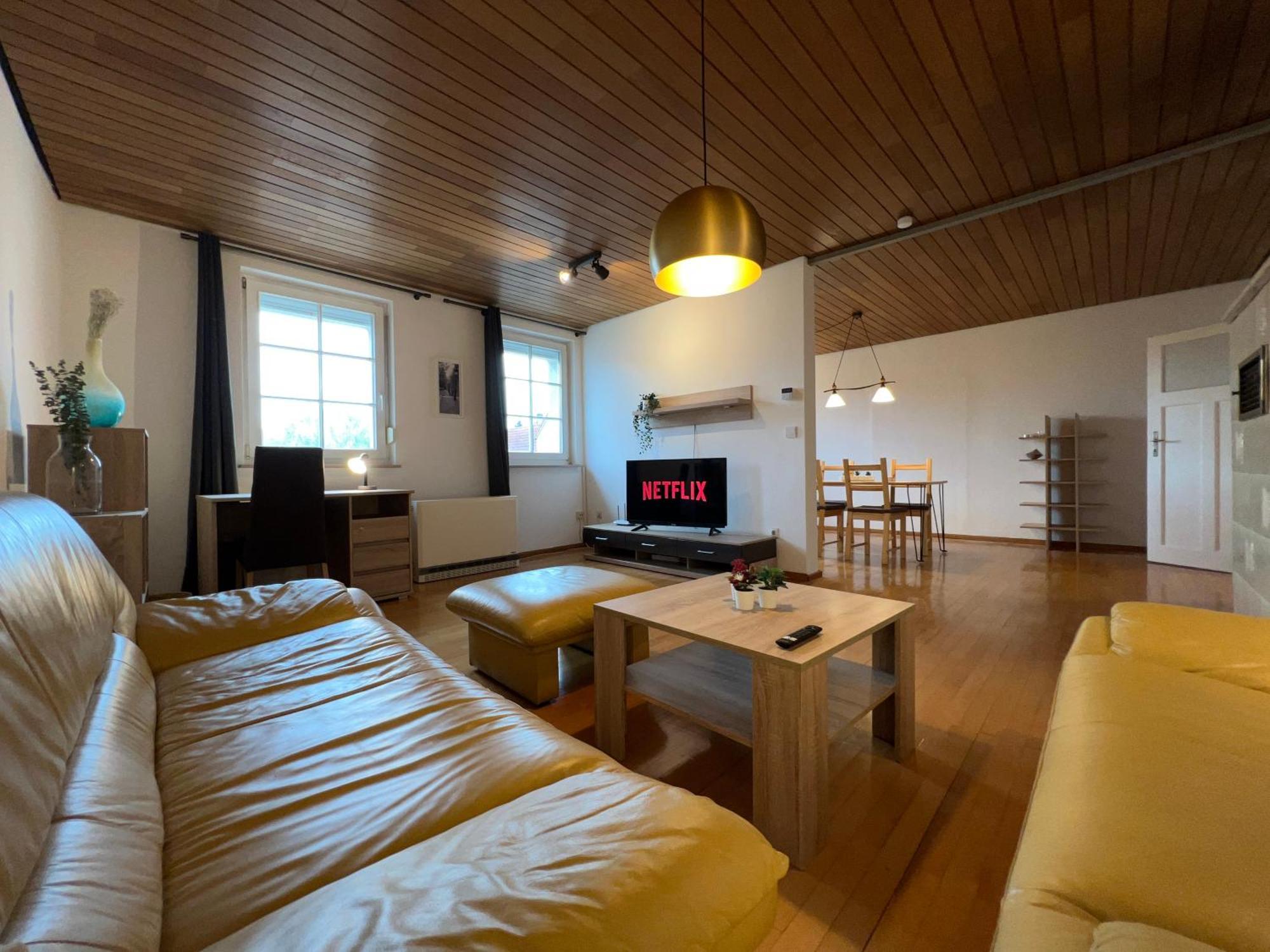 Uebernachten In Grosser Maisonette-Wohnung By Rabe Karlsruhe Luaran gambar