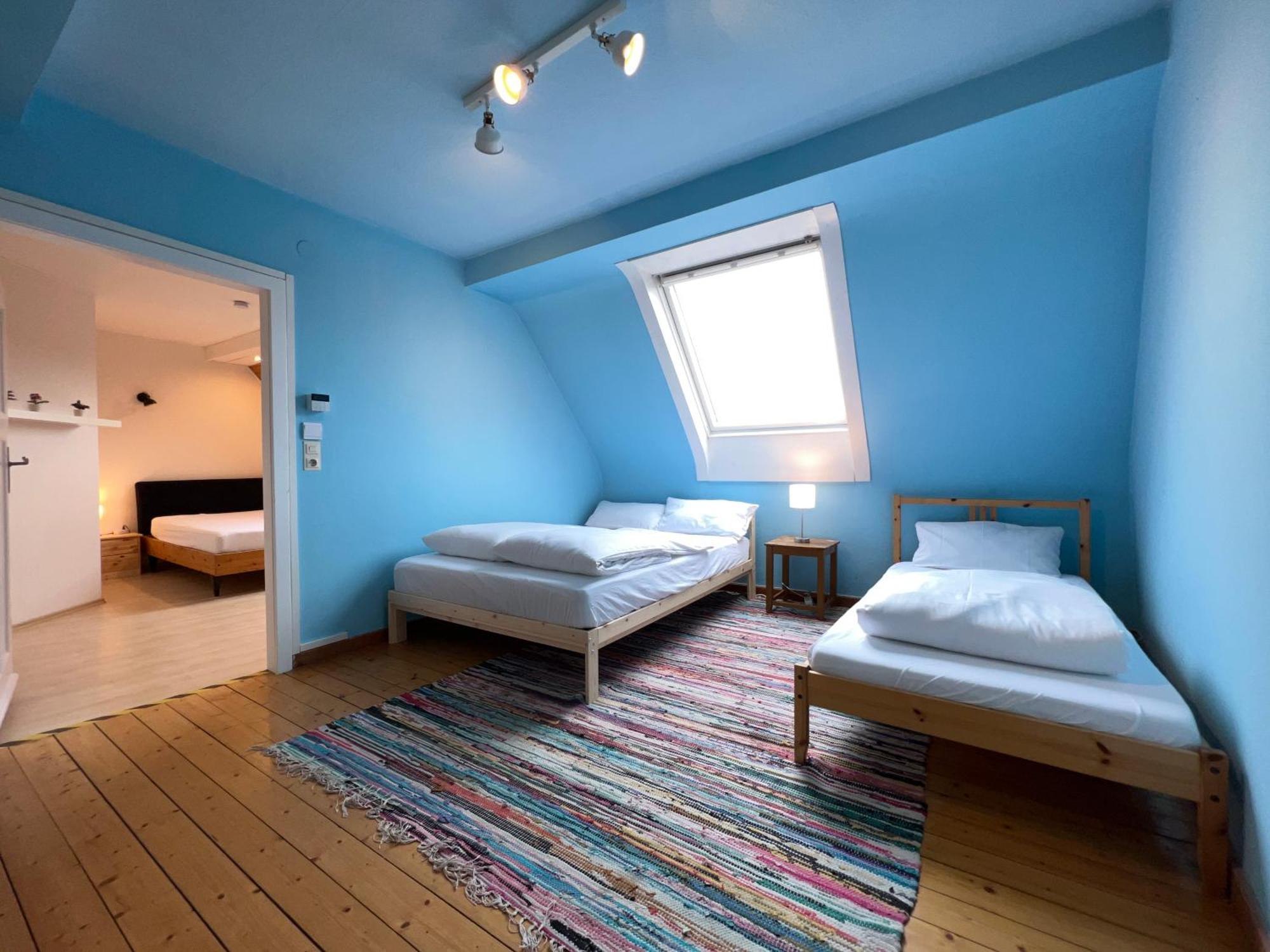 Uebernachten In Grosser Maisonette-Wohnung By Rabe Karlsruhe Luaran gambar