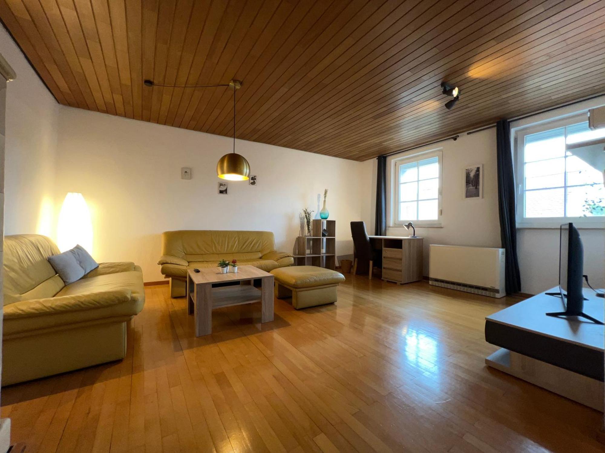 Uebernachten In Grosser Maisonette-Wohnung By Rabe Karlsruhe Luaran gambar